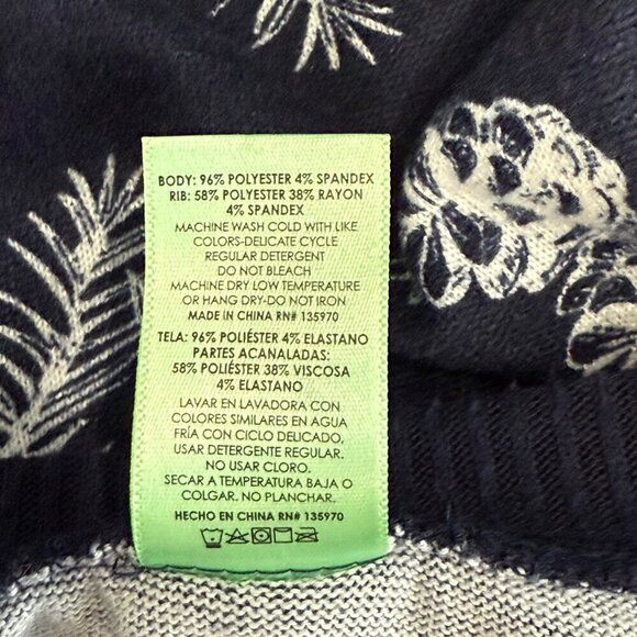 Honeydew USA Navy and White Crew Neck Sweater - Picture 3 of 5